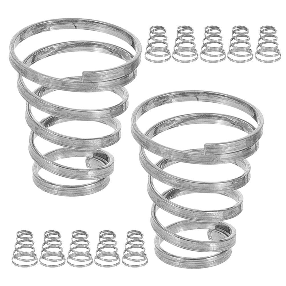 

12pcs Bicycle Wheel Axle Springs Stainless Steel Quick Release Skewer For Mountain Bike Road Bike Universal Fit Trainer Machine