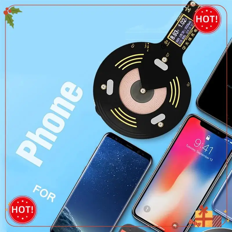 ABLE-Q7 جهاز اختبار شاحن لاسلكي 10 وات، شاحن لاسلكي سريع الشحن، مقياس جهد الشحن السريع