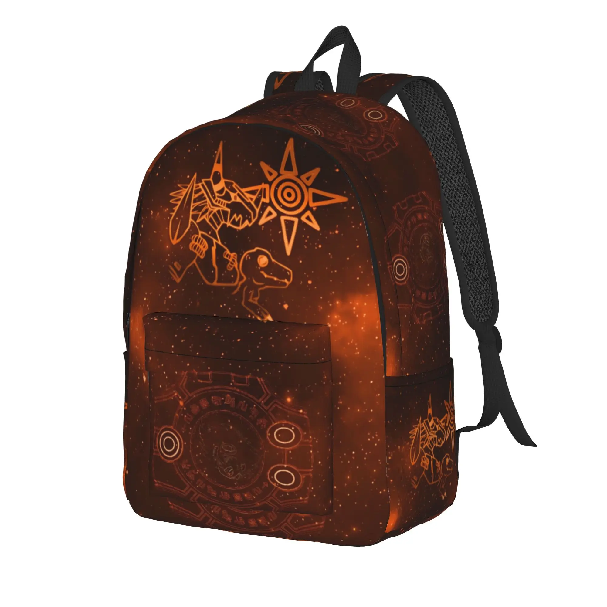 Fashion Digital Monster Backpack  Mochilas Cool Campus Sturdy Shoulder Rucksack