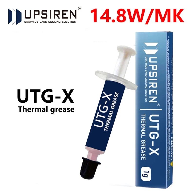 

UPSIREN UTG-X Syringe Heat Dissipation Silicone Thermal Paste For GPU Cooling Grease Thermal and Compound CPU Processor