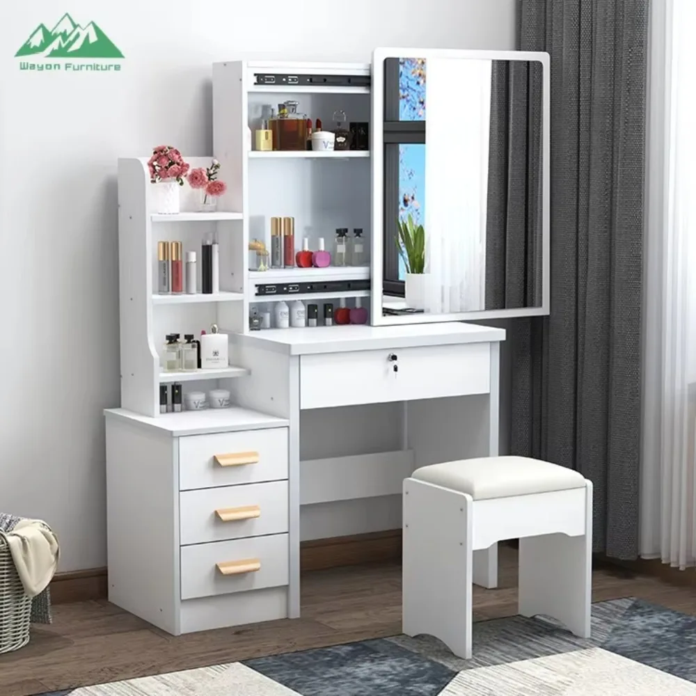 

Эргономичный туалетный столик Wayon для спальни со встроенным шкафом для хранения, универсальный стол для макияжа для дома
