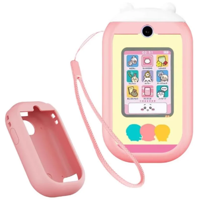 

В наличии Bandai Chiikawa электронный автомат для домашних животных Jiikawa интерактивный мобильный игровой автомат ладонь игрушка защитный чехол