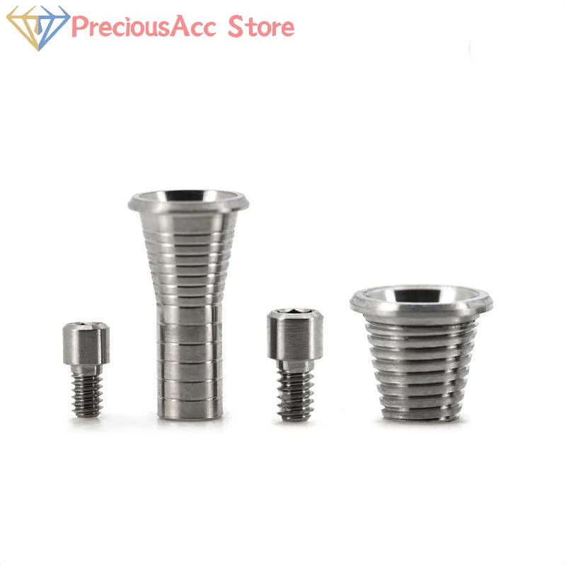 Multi Unit Titanium Base Abutment CAD CAM Ti Base Implant Component Grade 5 Material For Dental Lab Restoration Work