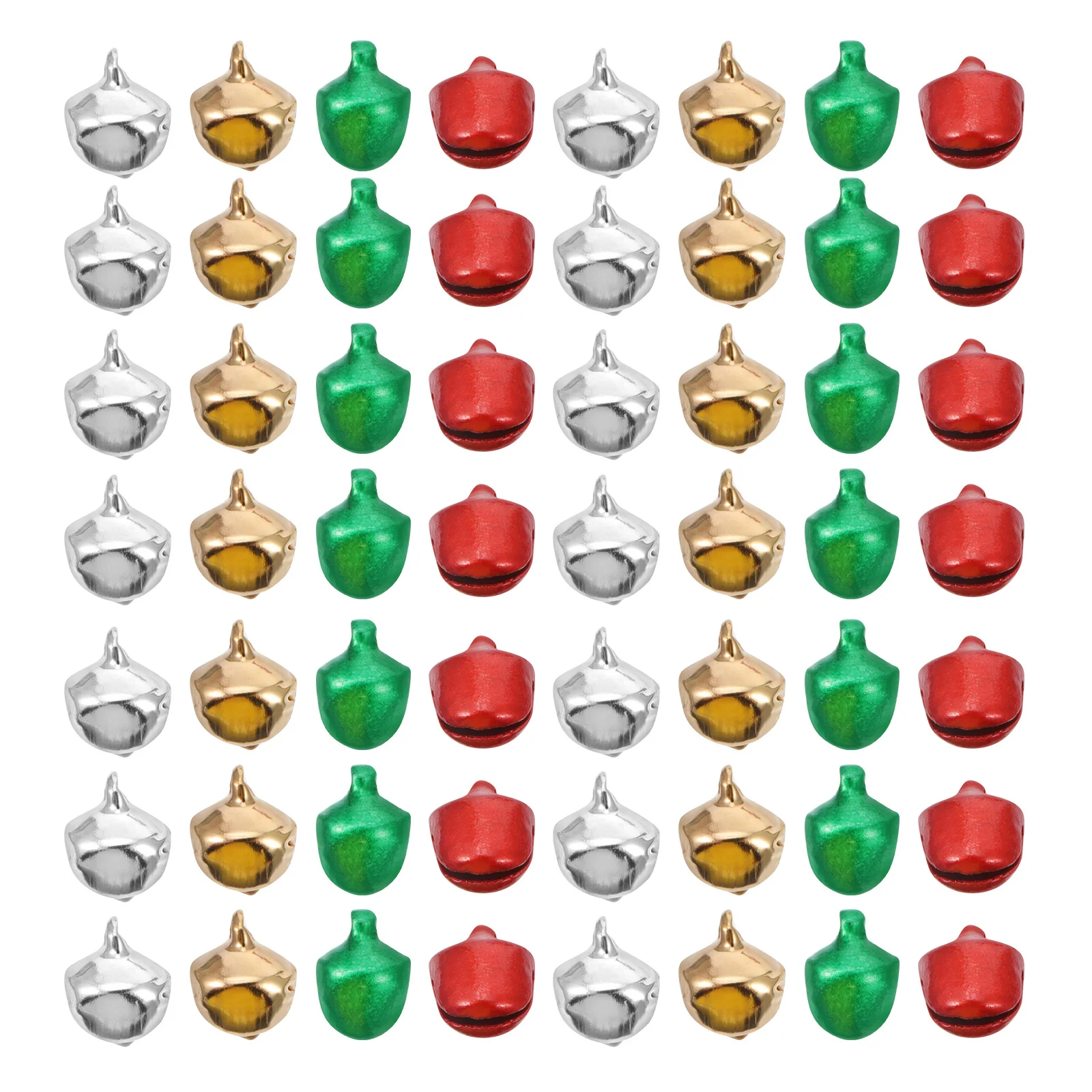 

400Pcs DIY Colorful Metal Craft Bells Handmade Small Bells for Christmas Decorations Home Party Ornaments Craft Charms Bulk
