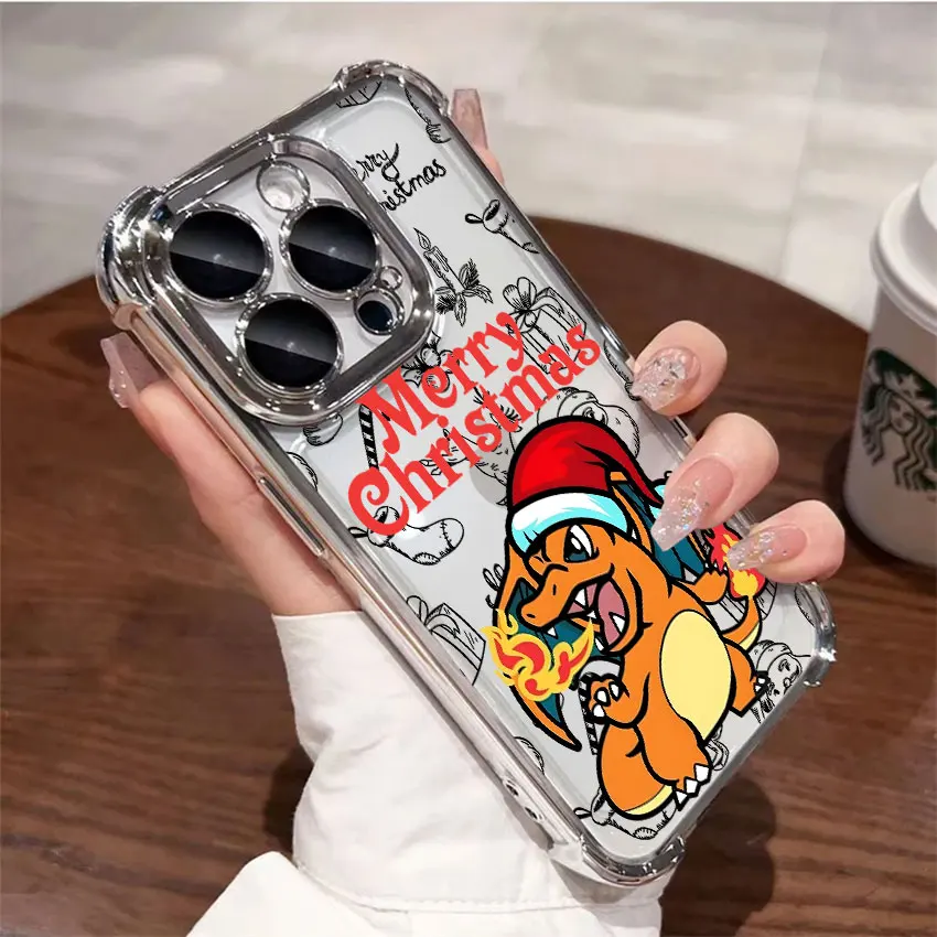 Christmas Pokemons Pikachus Gengar Case For Samsung Galaxy A56 A55 A54 A52 A53 5G A36 A34 A35 A73 A26 A25 A16 06 A07 Phone Cover