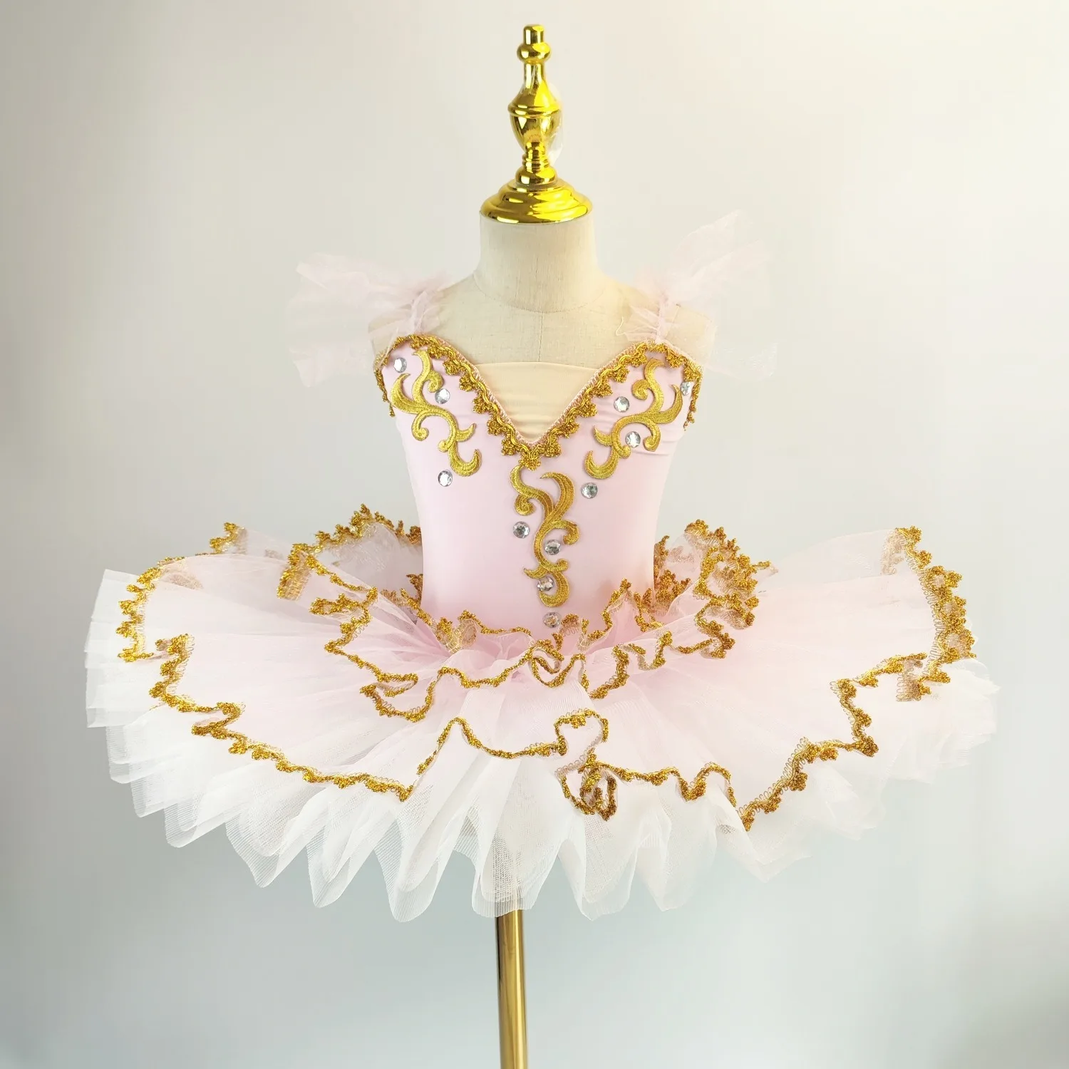 ชุดบัลเล่ต์เด็ก, ชุดการแสดงหงส์น้อย, ชุดเต้นรำ, เสื้อผ้าการแสดงบนเวทีสำหรับเด็กหญิง