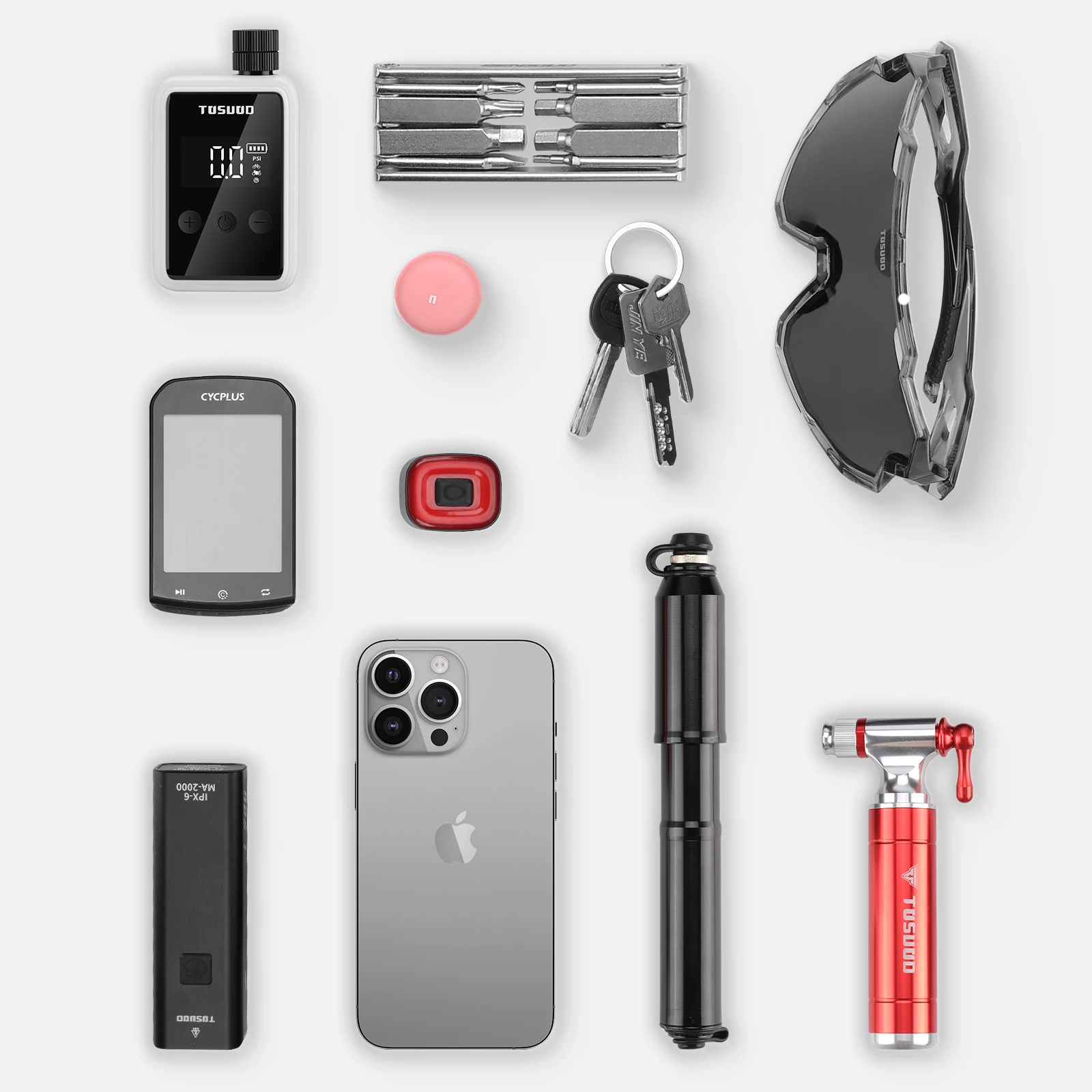TOSUOD Wasserdichte Fahrrad-Down-Schlauchtasche, große Öffnung, praktische Fahrradtasche für Rennräder und Mountainbikes – Detail 7