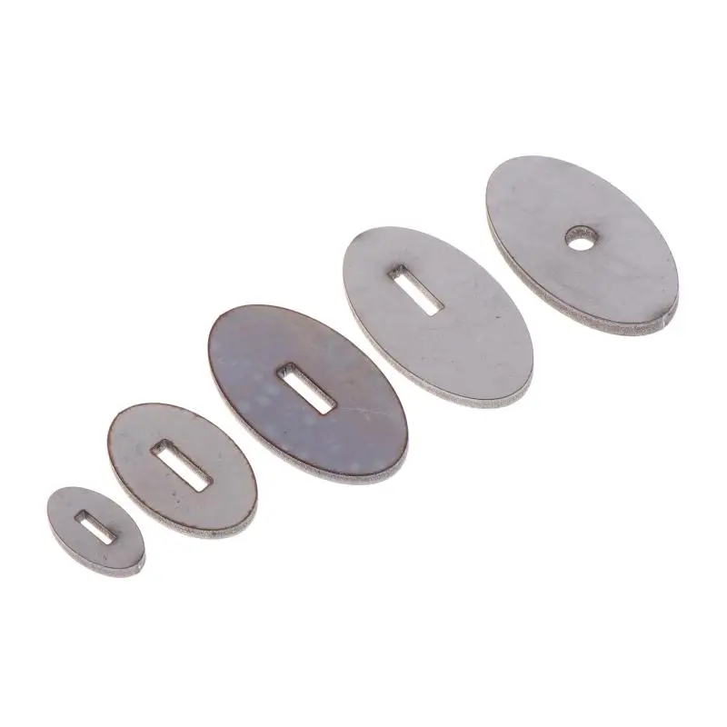 1Pc Knife Finger Guard Bolster Pommel Brass Stainless Steel DIY Knife Handle Hand Guard Blanks Fixed Blade Knife Making Parts