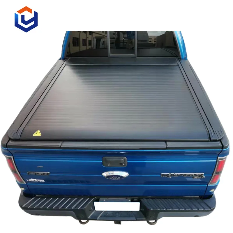 LIYUAN  Car Roller lid  Retractable hard tonneau cover For  T6 T7   F150 accessories