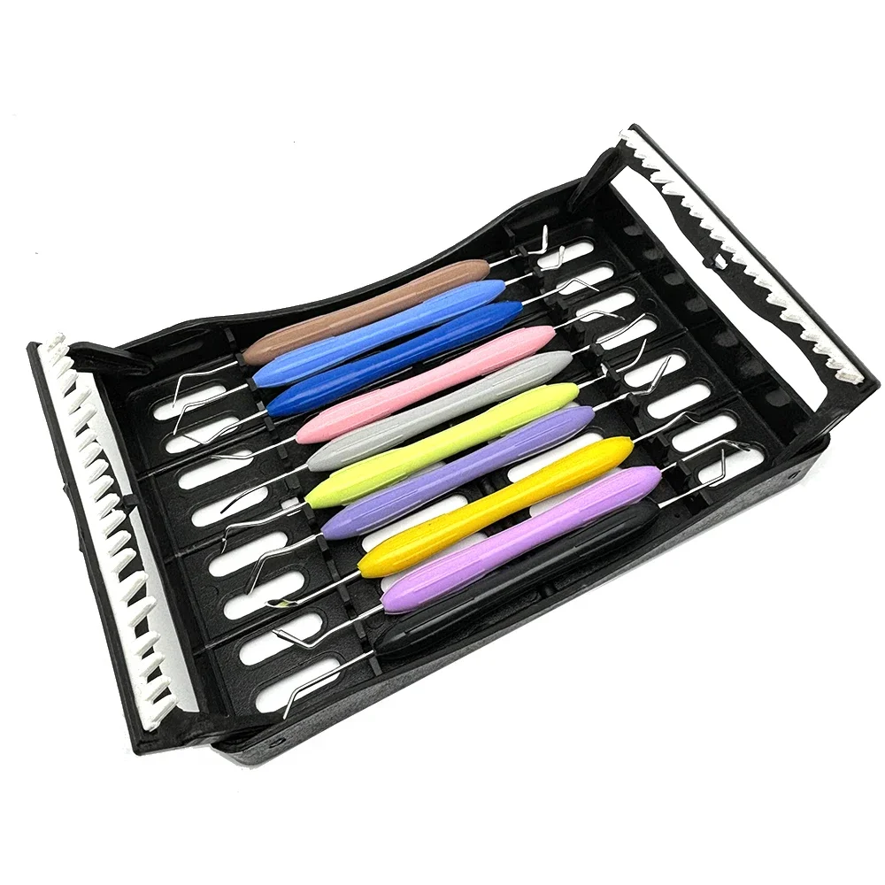 

Набор прецизионных стоматологических шпателей из смолы, 10 предметов, инструменты для смешивания композитного силикона, эстетического восстановления