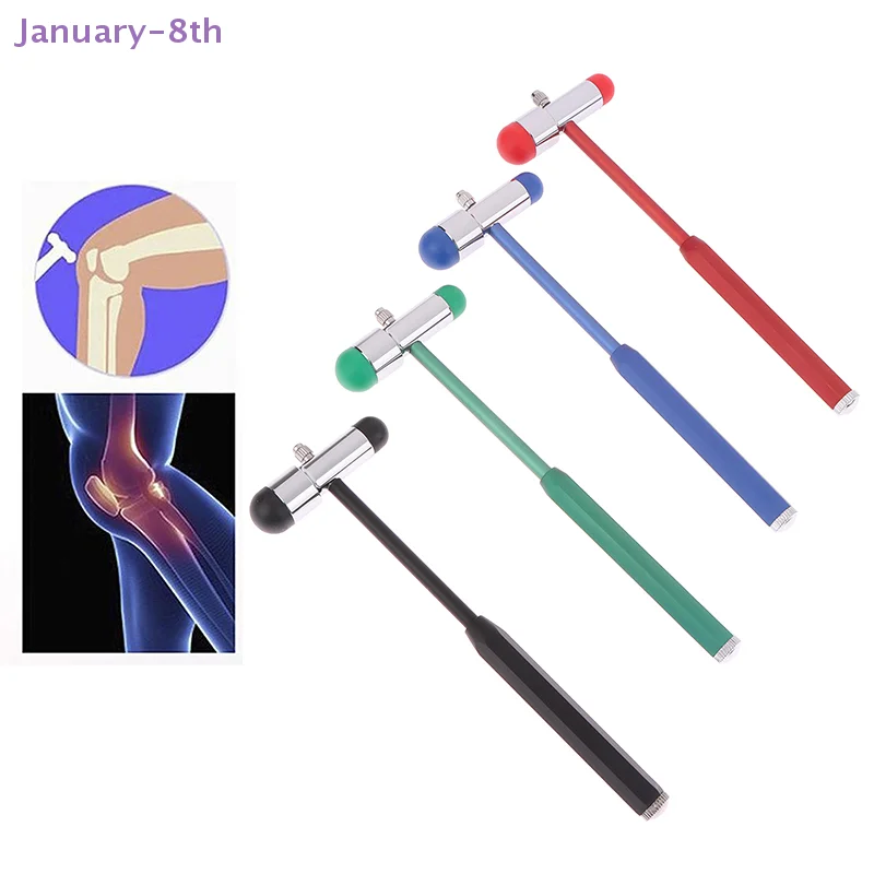1Pcs Neurological Massage Knee Jerk Percussor Reflexes Diagnostic Percussion Tool Buck Nerve Examination Reflex Hammer Medical