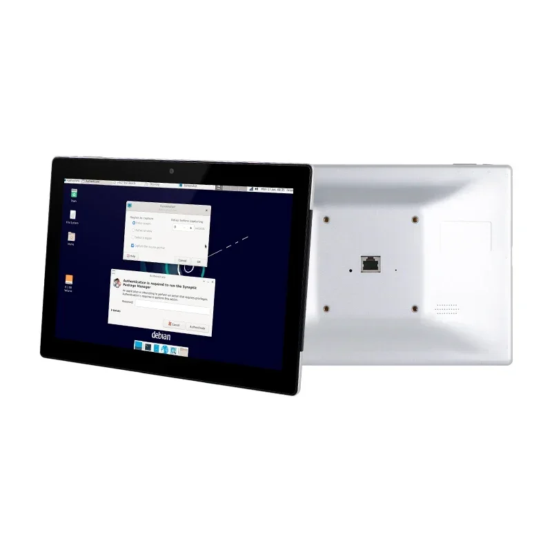 10.1 Inch Wall Mounted Android PoE Tablet Industrial Automation Healthcare Touch Display