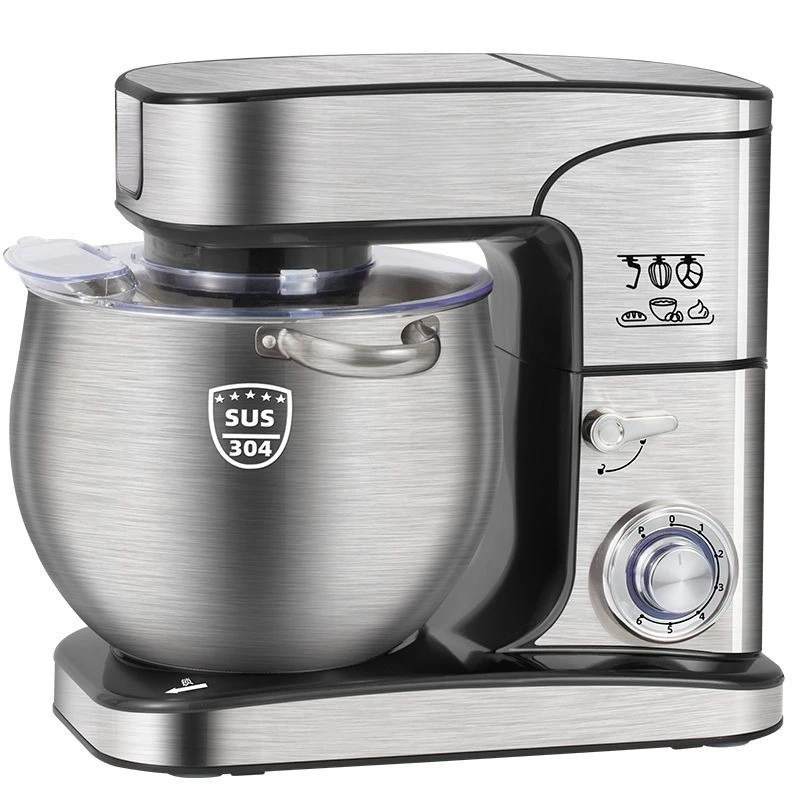 Commercial Chef Machine Automatic Multifunctional Stainless Steel Medium Mixer and Noodle Mixer