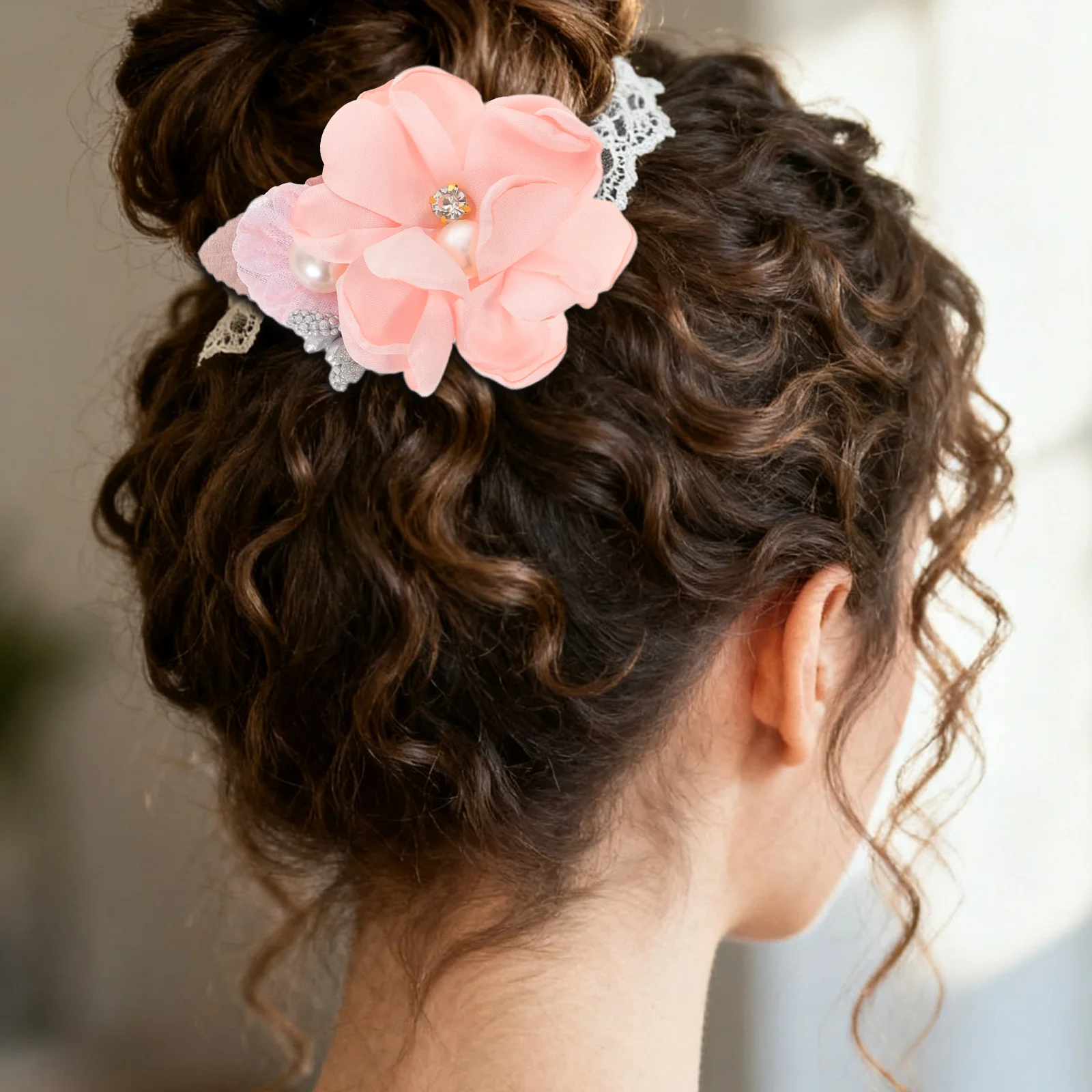 

6Pcs Toddler Flower Hair Ties Unique Design Vibrant Colors Comfortable Fit Easy Styling Artistic Inspiration Floral Accessories