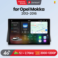 Junsun V3 Plus 2K Wireless CarPlay Android Auto Car Intelligent Systems For Opel Mokka 2012 - 2016 Autoradio