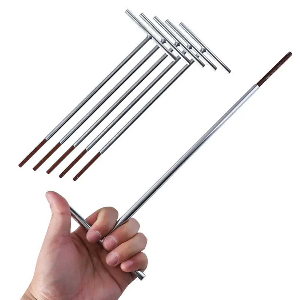 Llave hexagonal en forma de T, destornillador Torx, llave interior, H3, H4, H5, H6, T20, T25, T27, T30, T35, T40, herramientas de reparación manual,