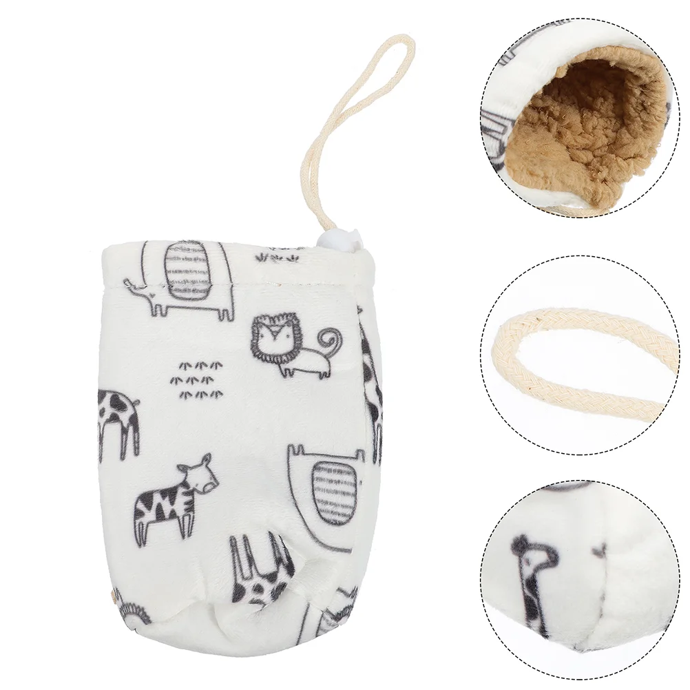 2 Pcs Baby Bottle Anti Drop Cover Toddler Water Nursing Case Accessories Decoration Sherpa Bag Supply Portable Sleeve