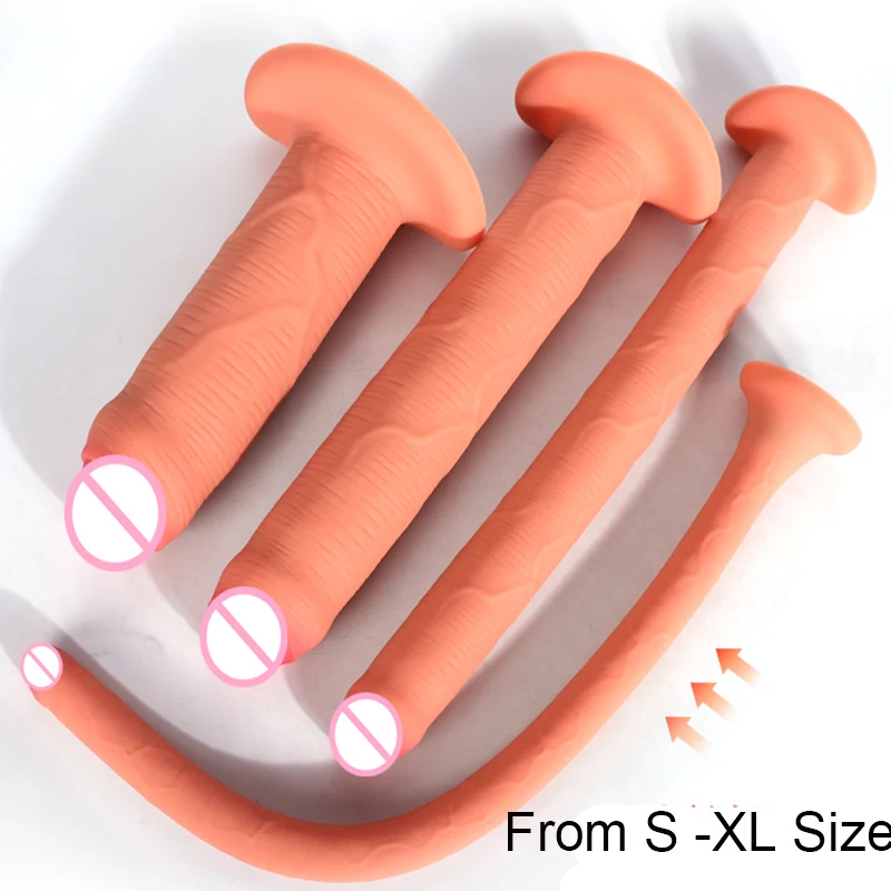 S/M/L/XL Spray Dildo Deep Buttplug Vaginal Anal Washing Sex Toys For Women/Men Couple Long Fake Penis Stimulate Prostate Massage