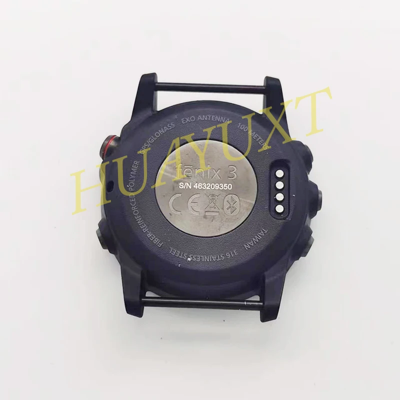 Cubierta trasera Original para reloj GPS Garmin Fenix 3, pieza de repuesto para reparación de carcasa trasera