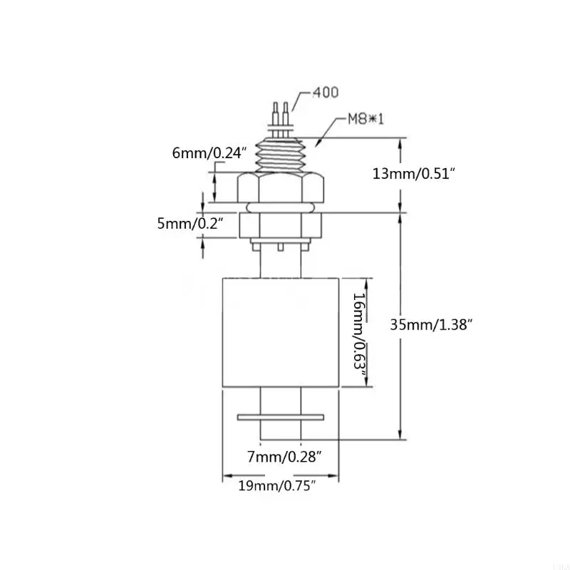 U4LA Mini Liquid Water Level Verticale vlotterschakelaar voor vloeibare watersensor drijvende schakelaar voor cont