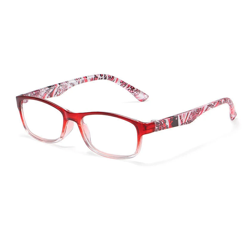 Neue Frauen Lesebrille Vintage Druck Brillen Rahmen Optische Computer Presbyopie Brillen + 1,0 + 1,5 + 2,0 + 2,5 – Detail 4