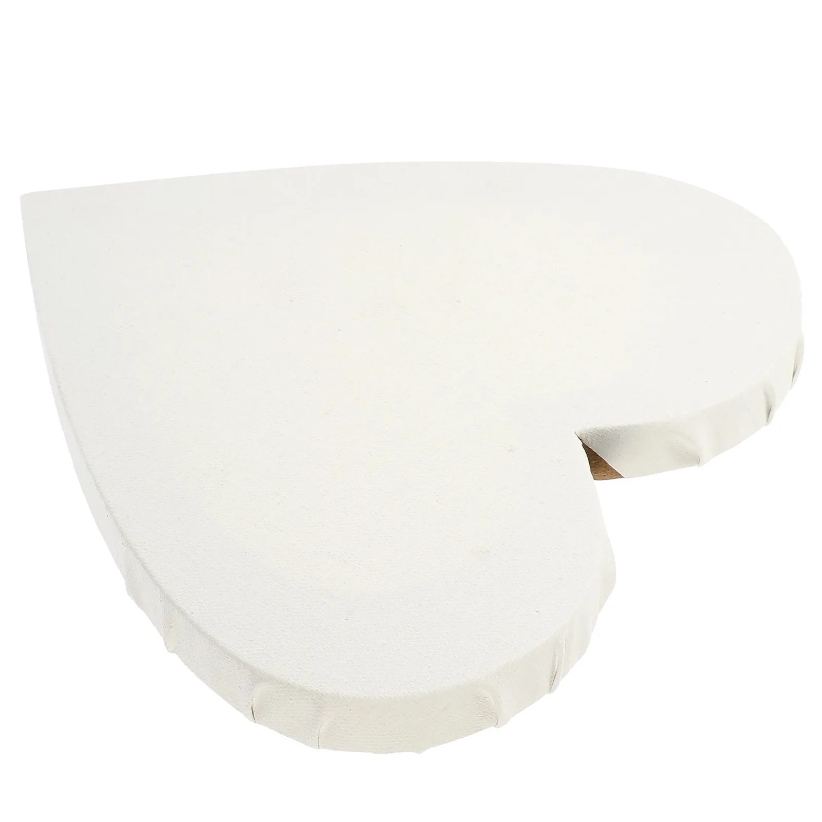 

Heart Shaped Wooden Drawing Board for Oil Acrylic Painting Safe Comfortable Texture Easy Color Absorption Home Studio Use Art