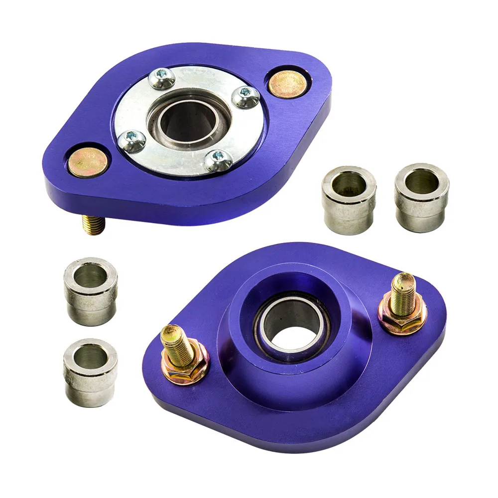 Coilover Coilovers Piastra camber per BMW Serie 3 E36 E46 Z3 Supporti posteriori superiori per 318i 318is 318ic Molla elicoidale di sospensione