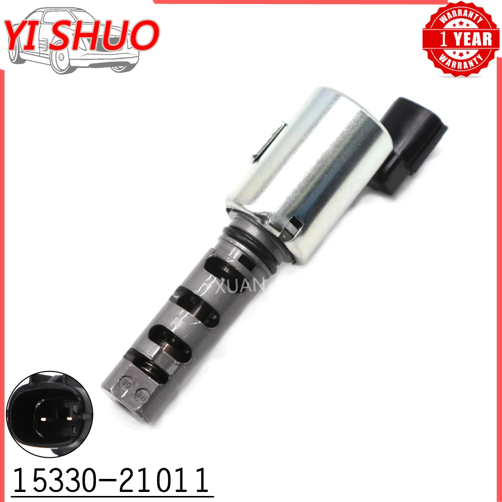 15330-21011 1PCS New VVT Oil Control Valve Engine Variable Timing Solenoid Valve For Toyota Yaris Echo Prius Scion xA xB 1.5L