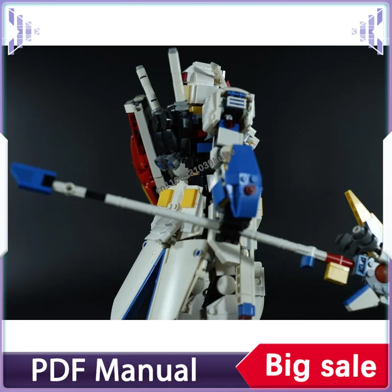 ชุดตัวต่อบล็อก ฟิกเกอร์หุ่นยนต์ปีศาจขาว อุปกรณ์เสริมตกแต่ง ของเล่นตัวต่อสำหรับผู้ใหญ่ ของตกแต่ง ของขวัญคริสต์มาส