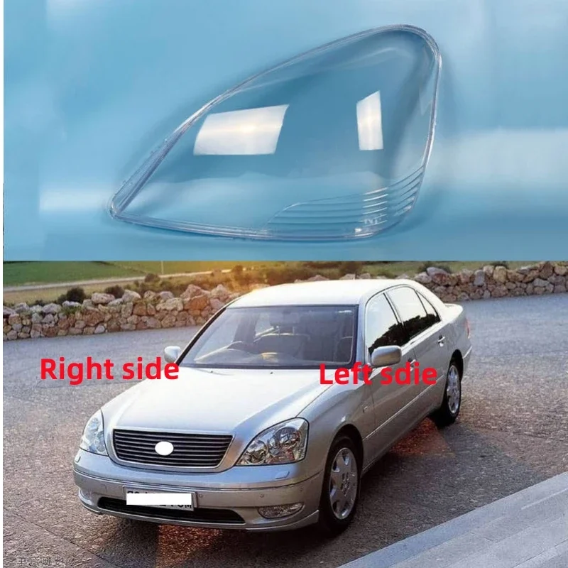 For Lexus LS430 LS460 LS600 1999 2000 2001 2002 2003 Car Headlight Shell Headlight cover Headlamp Lens Headlight Glass