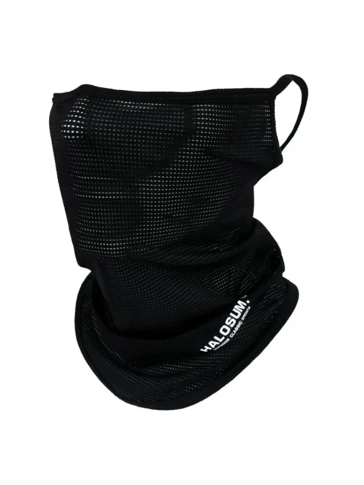 AliExpress NONE Ice Silk Neck Gaiter, Fishing/Cycling/Running Half Mask, Breathable Mesh Face Cover, Cool Tube Scarf for Sports & Hiking