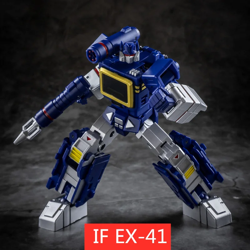 Iron Factory IF-EX41 Sonicwave ウェザリング Figura de acción de iron factory IF EX-41 EX-41S Soundwave, Robot