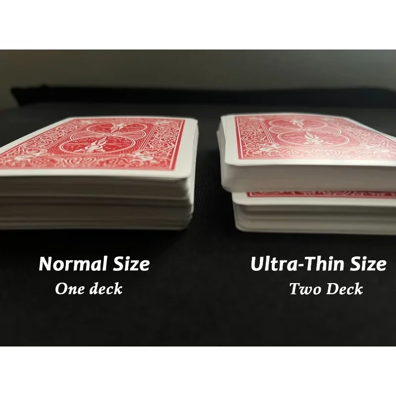 Ultra-Thin Bicy Manipulation Deck Card Magic Tricks Illusions Gimmicks Close Up Magia Props Professional Magician Accessories