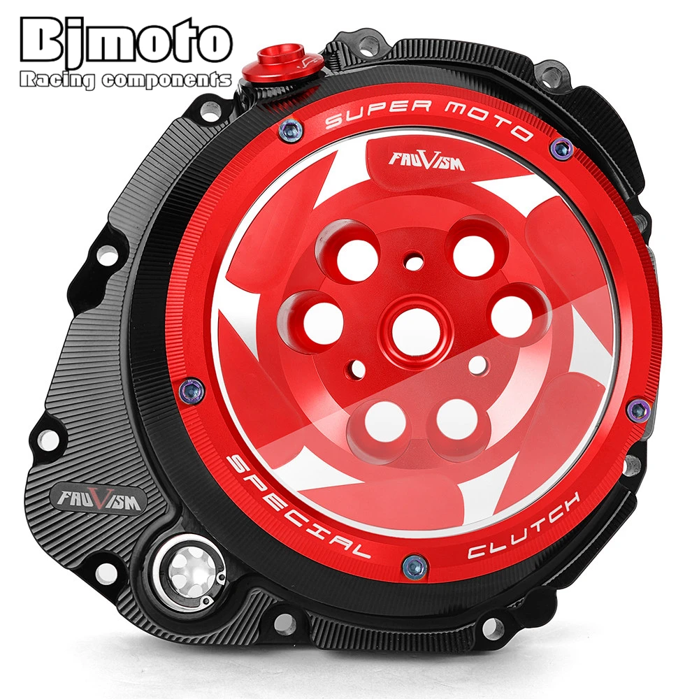 CNC Motorfiets GSX-R1000 Racing Motor Clear Clutch Cover Voor Suzuki GSXR1000 GSX-R GSXR1000 GSX R1000 2007-2016