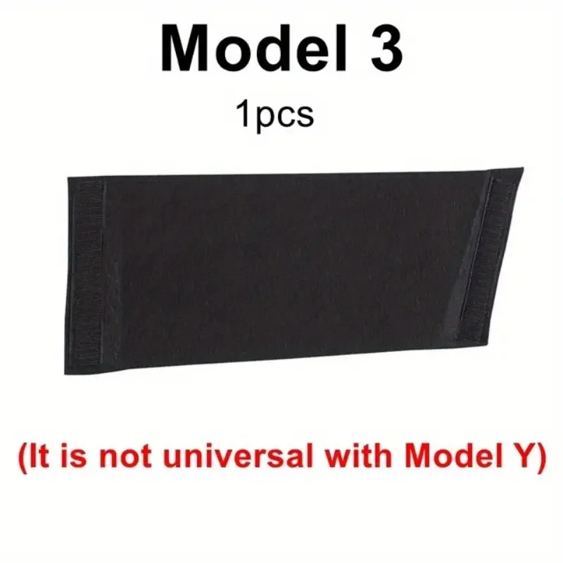 

Car Rear Trunk Partition Board Trunk Side Partition Fabric Anti Slip Rear Storage Organzier For Tesla Model 3 Car Accessories