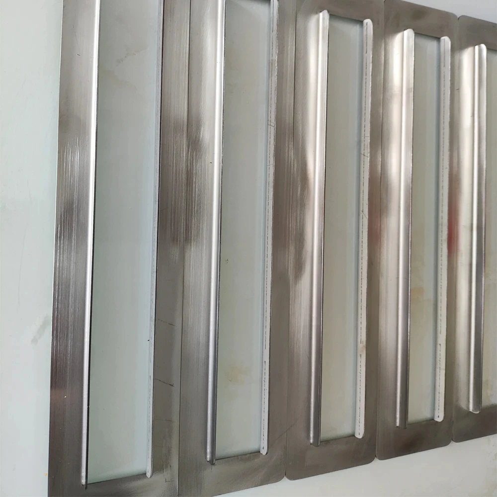 휴대용 핸드헬드 5바늘 헤어 인젝션 기계용 스테인리스 스틸 트랙, 보이지 않는 헤어 익스텐션 제작용