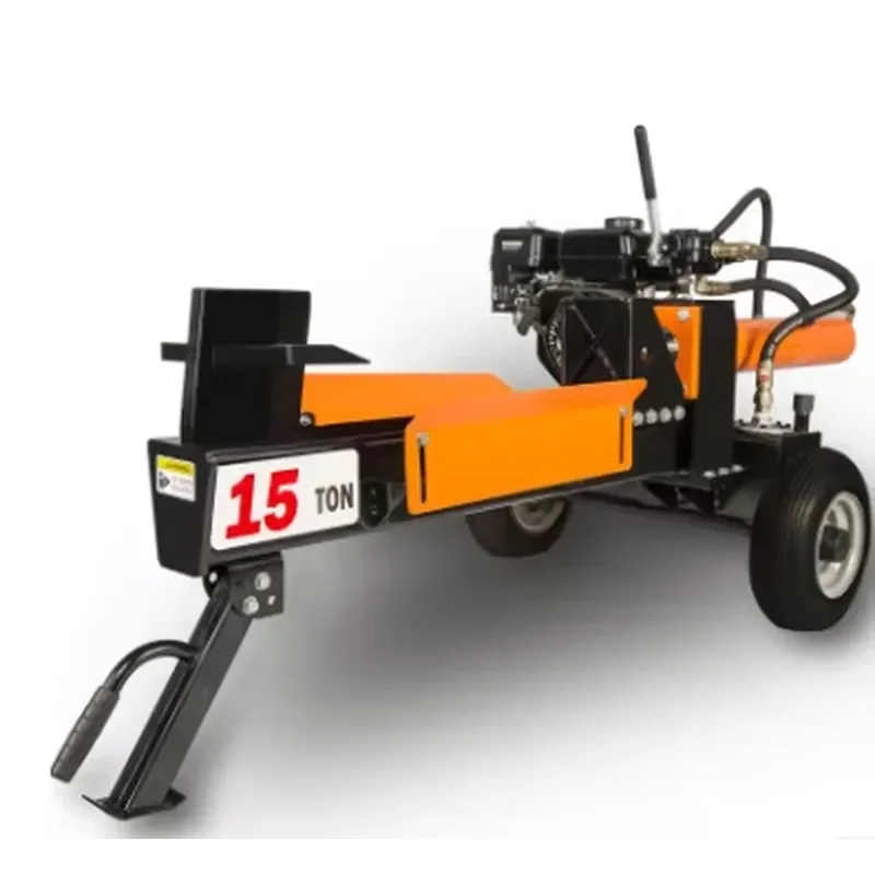 China Factory Direct New Style Electric 15ton Hydraulic Wood Log Splitter