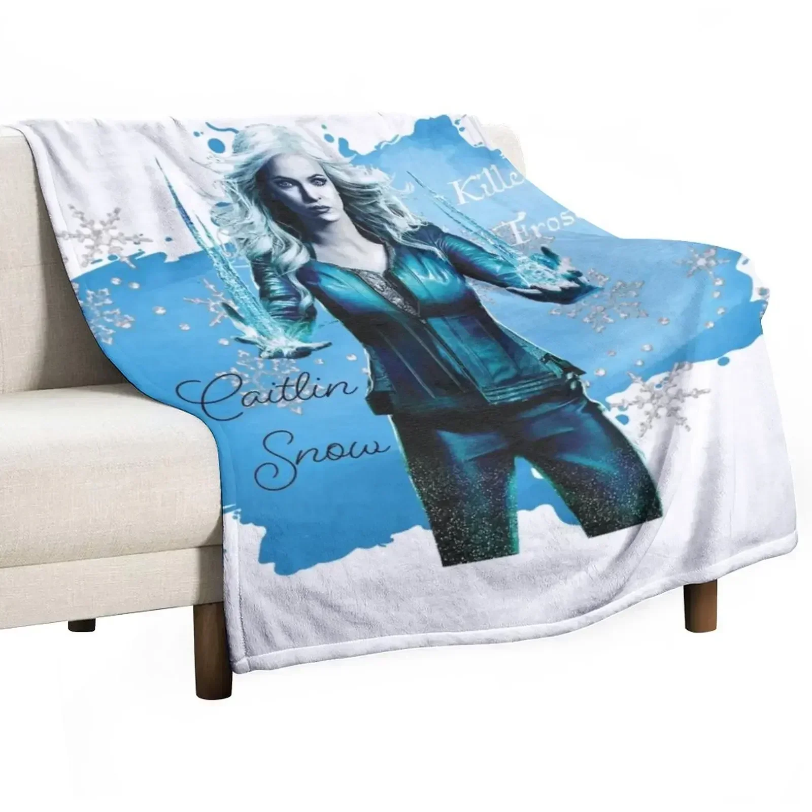 

Killer Frost Watercolour Throw Blanket All Season Soft Lightweight Blanket for Home