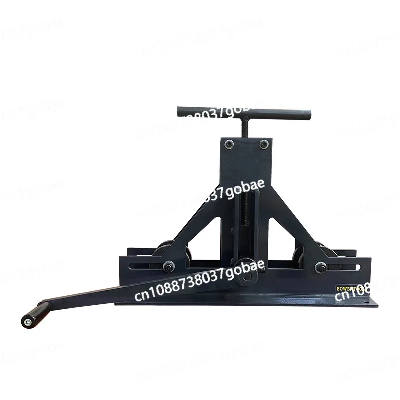 

Manual three-roll bending machine TR-40 steel pipe square tube roller pipe bending machine Low carbon steel rolling bending