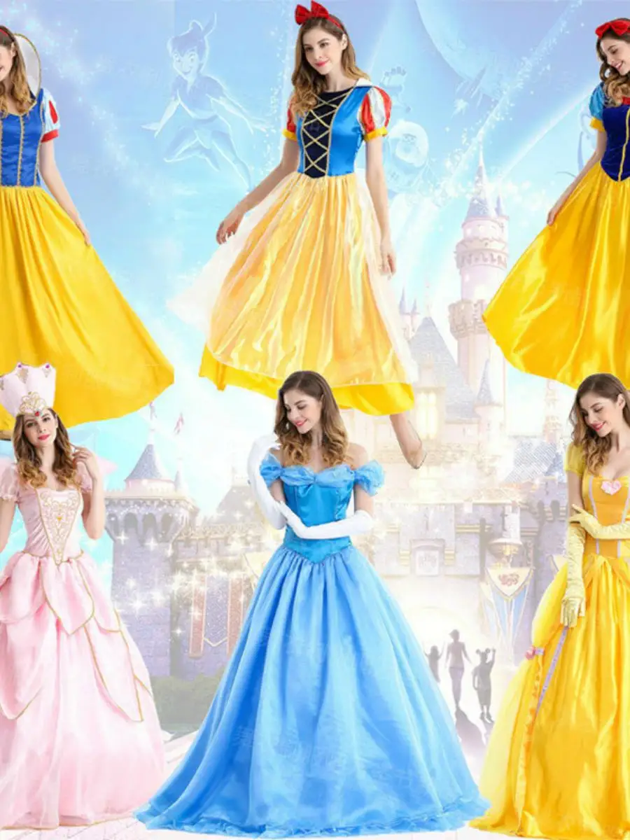 

loween Fairy T Role Play Snow White Dr Cinderella Adult Fairy Godmother Costume Polyester Material Traditional Chine...