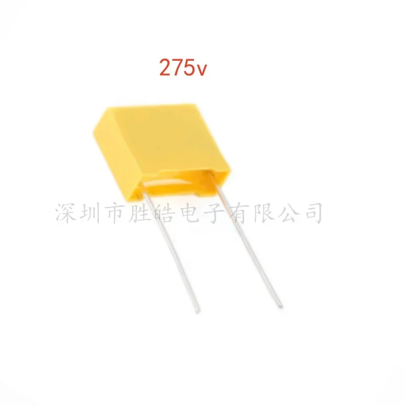 (10PCS) NEW Safety Capacitance 275V  104 1Uf / 0.47/0.68/0.33/0.22/0.1Uf Correction Capacitor  Feet Distance: 10mm  15mm  22.5mm