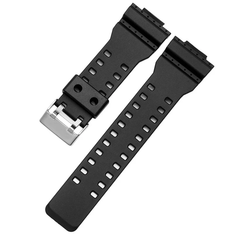 16mm Camouflage Silicone WatchBand For Casio G-SHOCK GLS/GA110-100/120/130 GA-110GB Rubber Strap Waterproof Men Soft Accessories