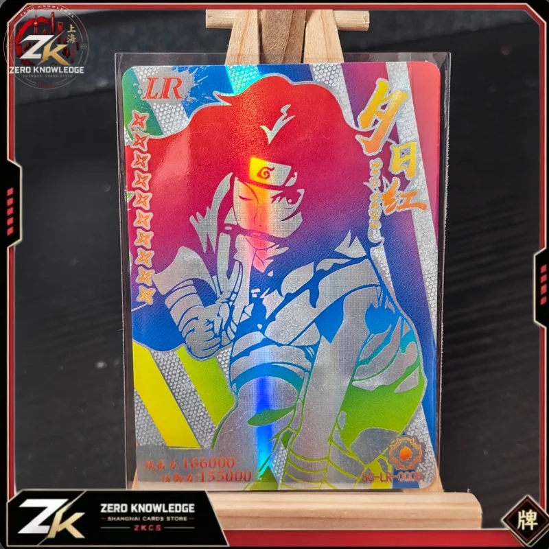 Anime Naruto   SR-PR-LR, Sasuke Naruto, Water Stop Kakashi, Collection limitée d'animations rares, carte jouet à offrir
