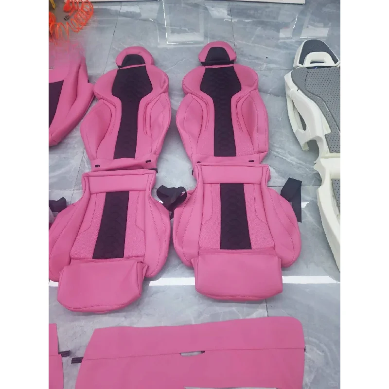 Hongsheng Sports Style Seats Modified Car Driver Passenger M Power Seat Covers for M2 M3 M4 M5 view 2
