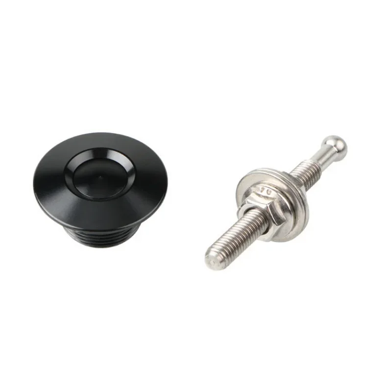 1pc Car Front Bumper Hood Pin Engine Bonnet Lock Latch Clip Body Kit Universal Push Button Billet Quick Release Fasteners Set