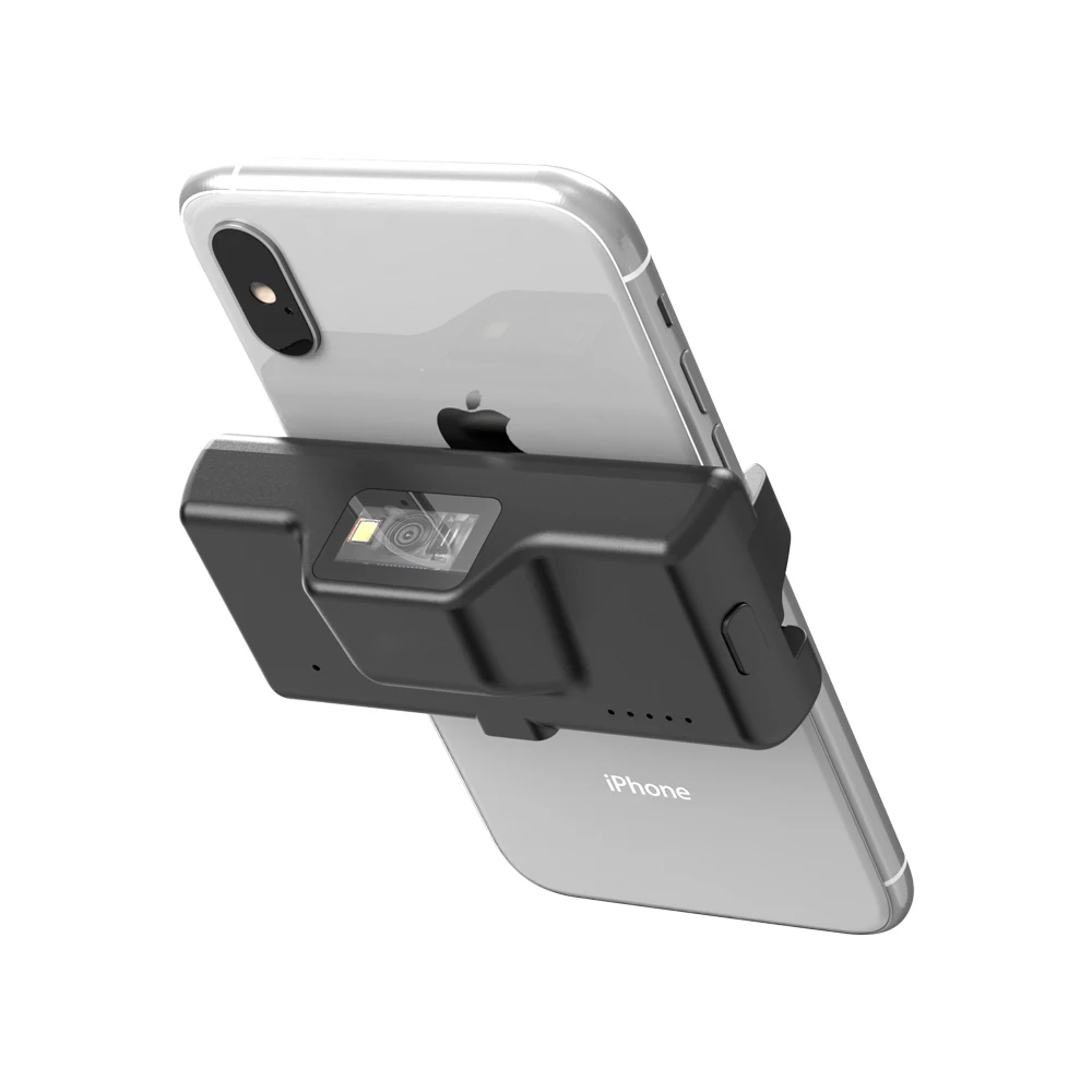 

EVAWGIB Back Clip Bluetooth Barcode Scanner Phone Portable Barcode Reader Data Matrix 1D 2D QR Scanner Android IOS System