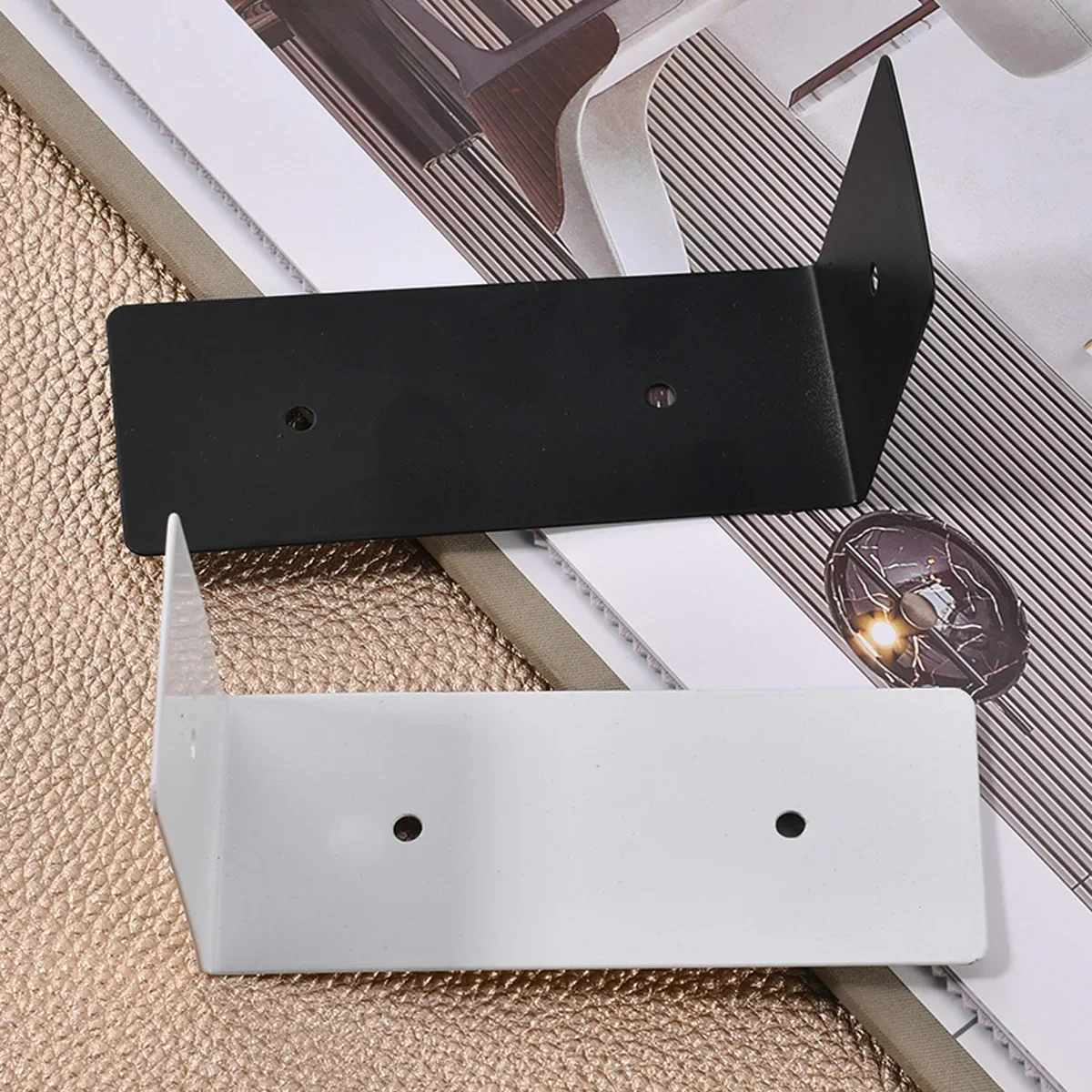 4-10pcs material decorative box corner code supporting laminates connecting piece L-shaped right Angle bracket 90 degrees