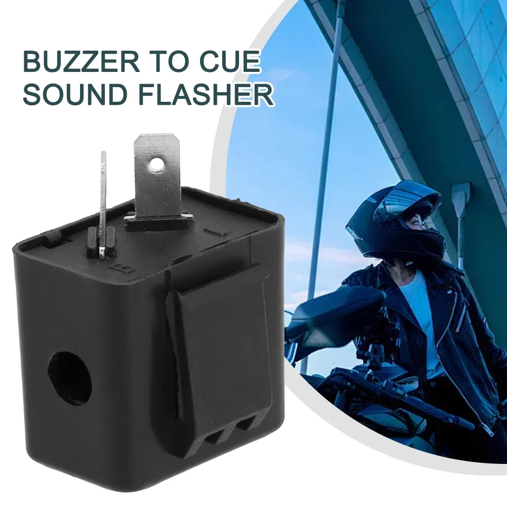 48V 2Pin Motorcycle LED Flasher Relay Blinker Adjustable LED Flasher Relay Turn Signal Indicator Flasher Relay Turn Signal