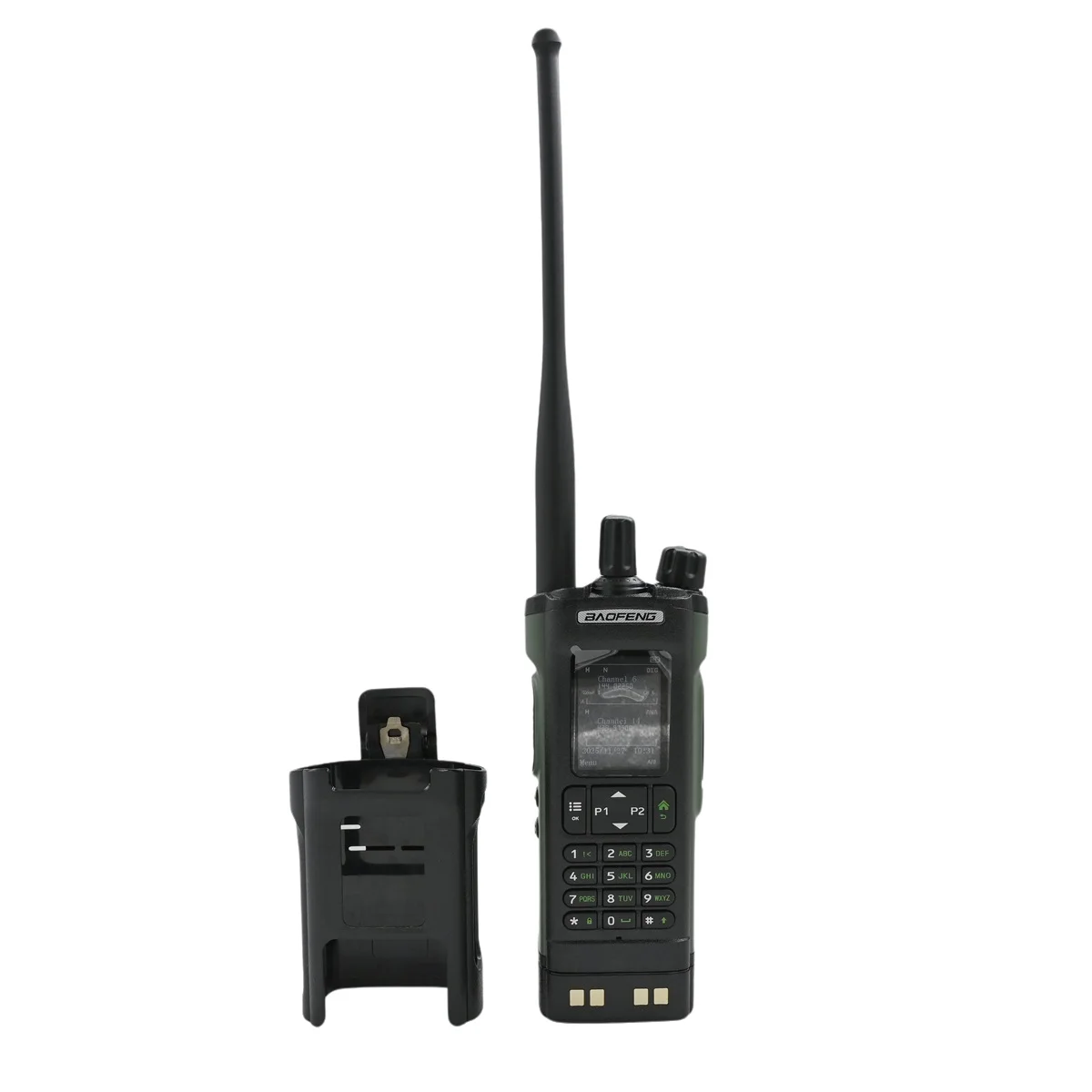 BAOFENG DM‑32UV DMR Digital & Analog Walkie Talkie 10W GPS APRS USB‑C Charge 4000CH TDMA AES256 Two‑Way Radio