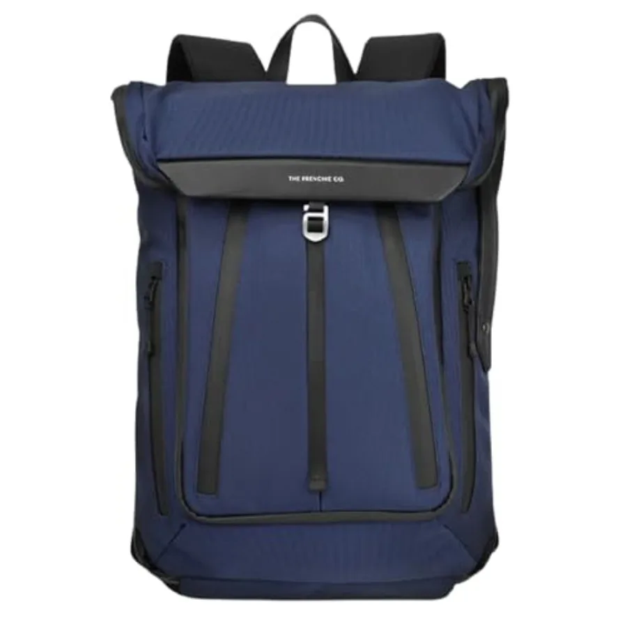 Work/Travel Speed Backpack with Ballistic Nylon Construction in Black Expandable 23-30L with Anti-Theft Magnetic Laptop Compart